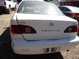 2001 Toyota Corolla LE White 1.8L AT #Z22906